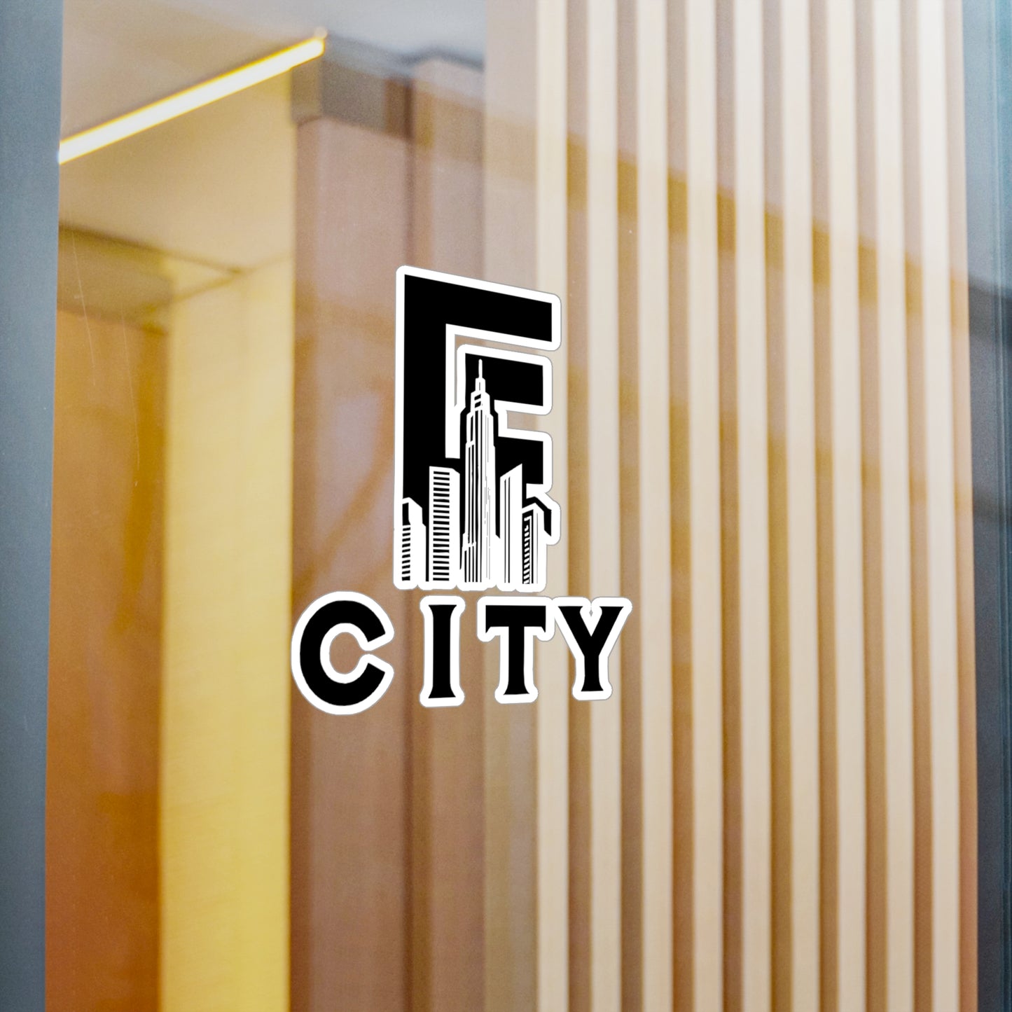 Black Logo Decal