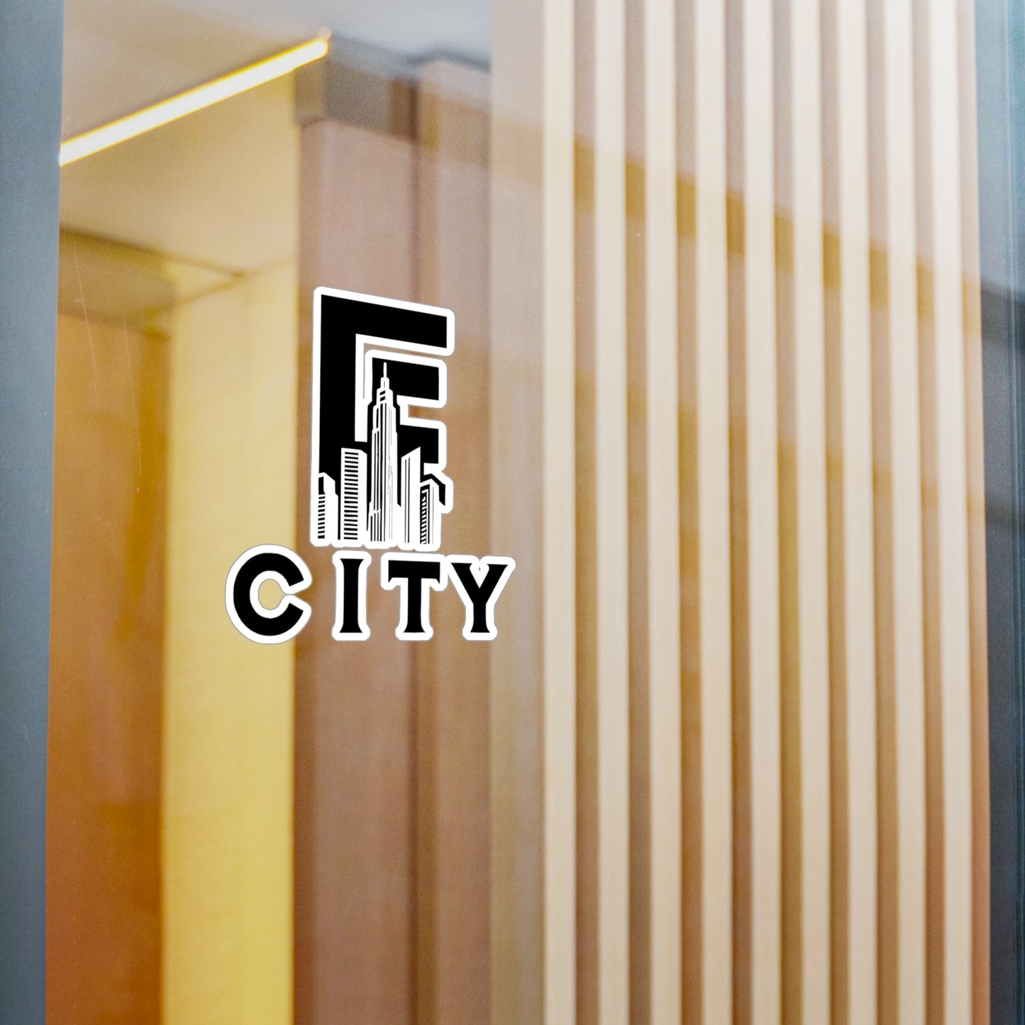 Black Logo Decal